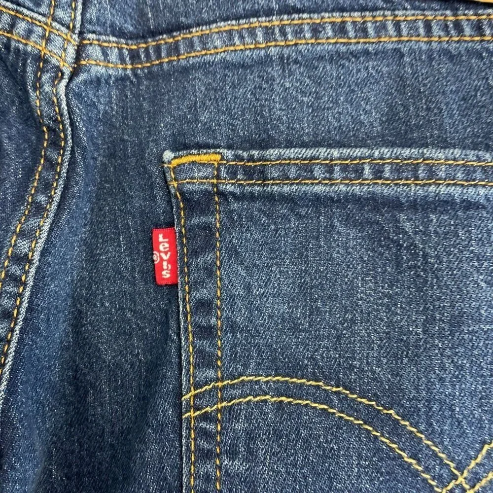 NWOT Levis 505 Straight Leg Men's Jeans W34 L32 Blue Denim